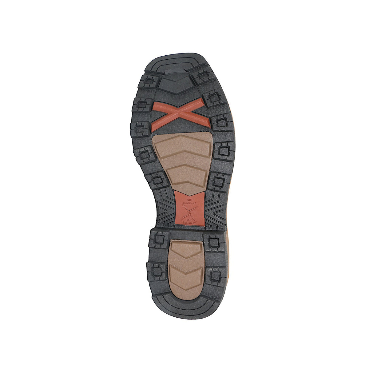 Twisted X Men’s 11 Ultralite Work - Chocolate/Burnt Brown