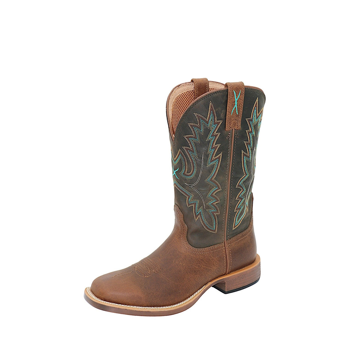 Twisted X Men’s 12 Top Hand Boot - Coffee/Forest