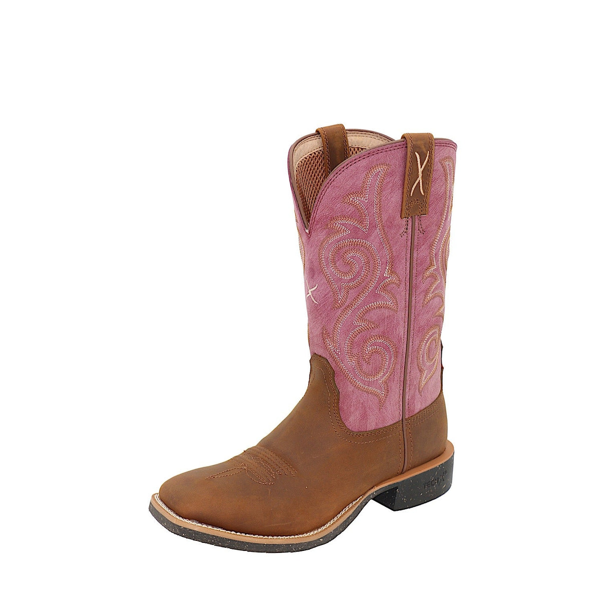 Twisted X Women’s 11 Tech X2 Boot - Russet Brown/Dusty Pink