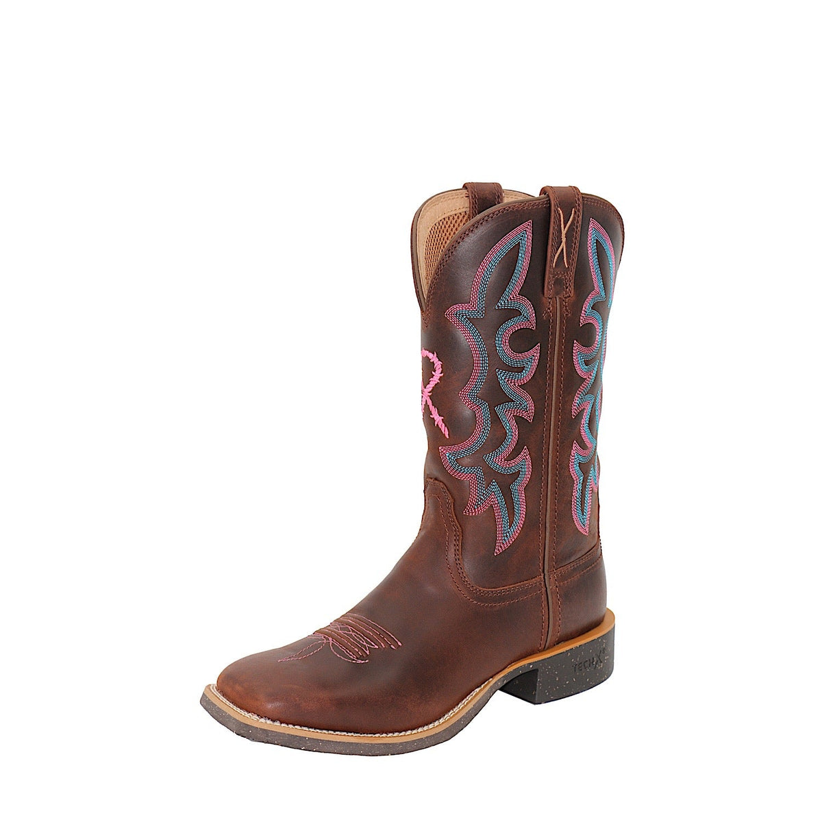 Twisted X Women’s Breast Cancer Awareness Boot - Chocolate Truffle