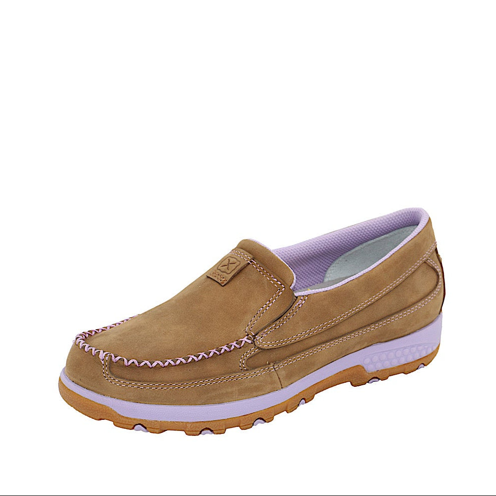 Twisted X Women’s Cellstretch Slipon - Brown/Lilac