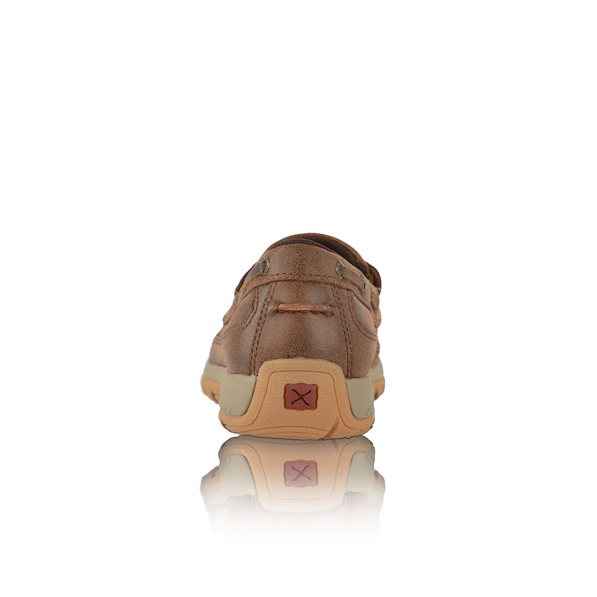 Twisted X Women’s Cow Cellstretch Slip On - Brown/Brown Fur