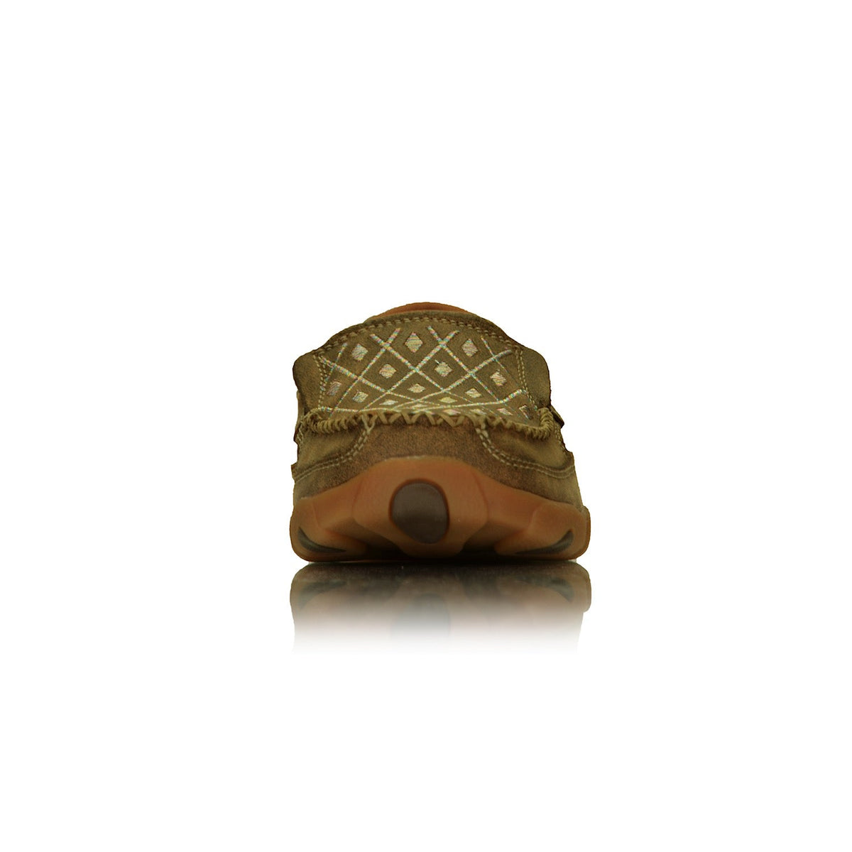 Twisted X Women’s Diamond Mocs Slip On Bomber/Tan