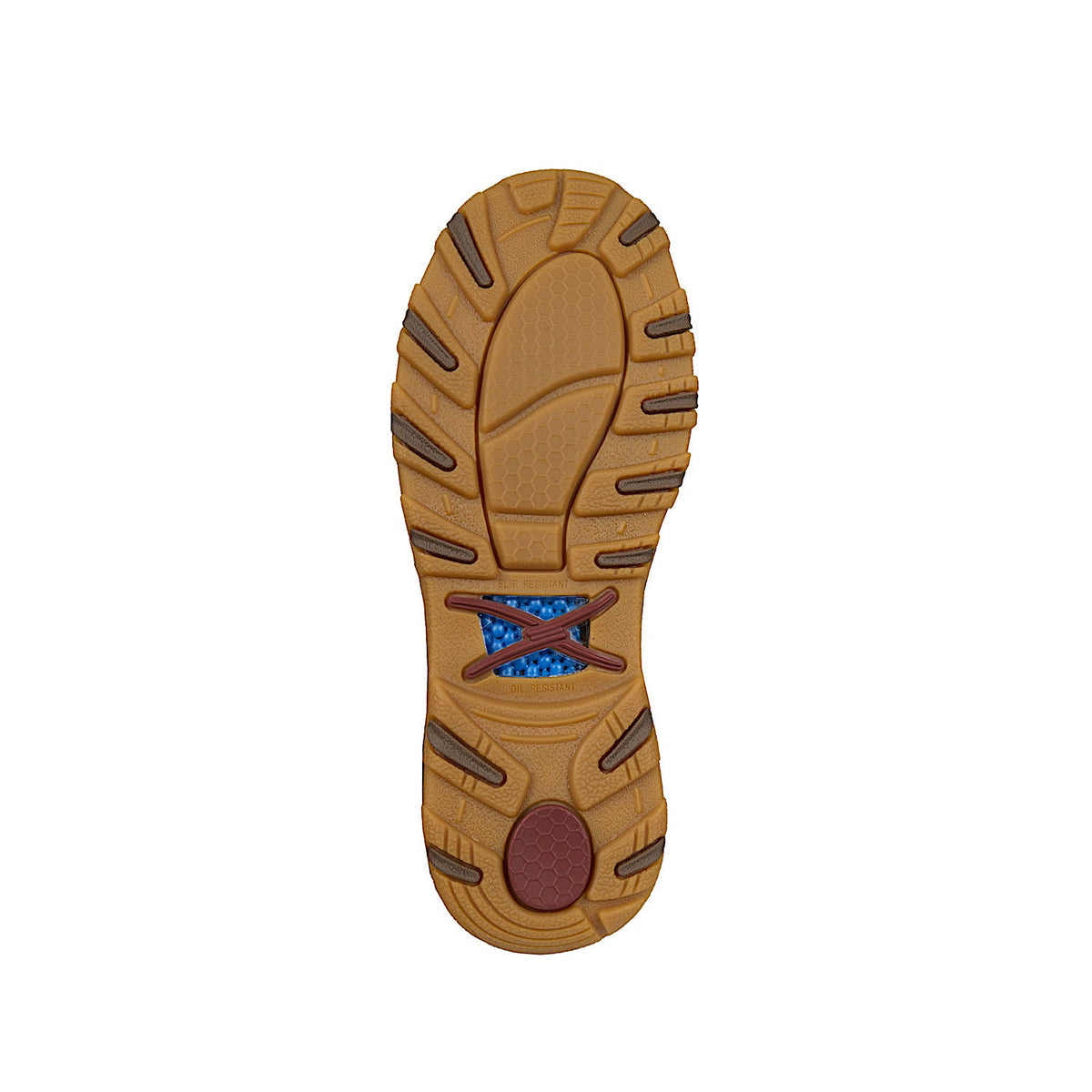 Twisted X Women’s Flower Cellstretch Mocs Slip On - Brown