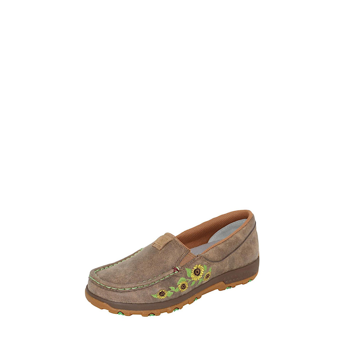 Twisted X Women’s Sunflower Cellstretch Slip On Mocs - Bomber