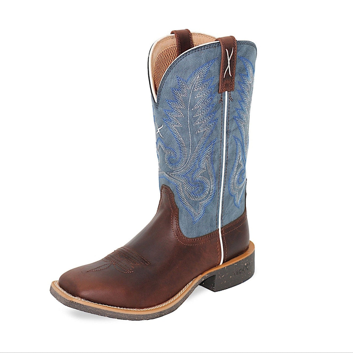 Twisted X Women’s Tech X2 - Dark Coffee / Blue