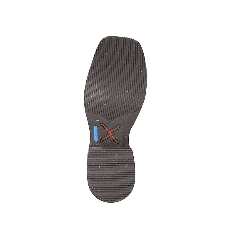 Twisted X Women’s Tech X2 Zip Boot - Chocolate Truffle Ocean Blue