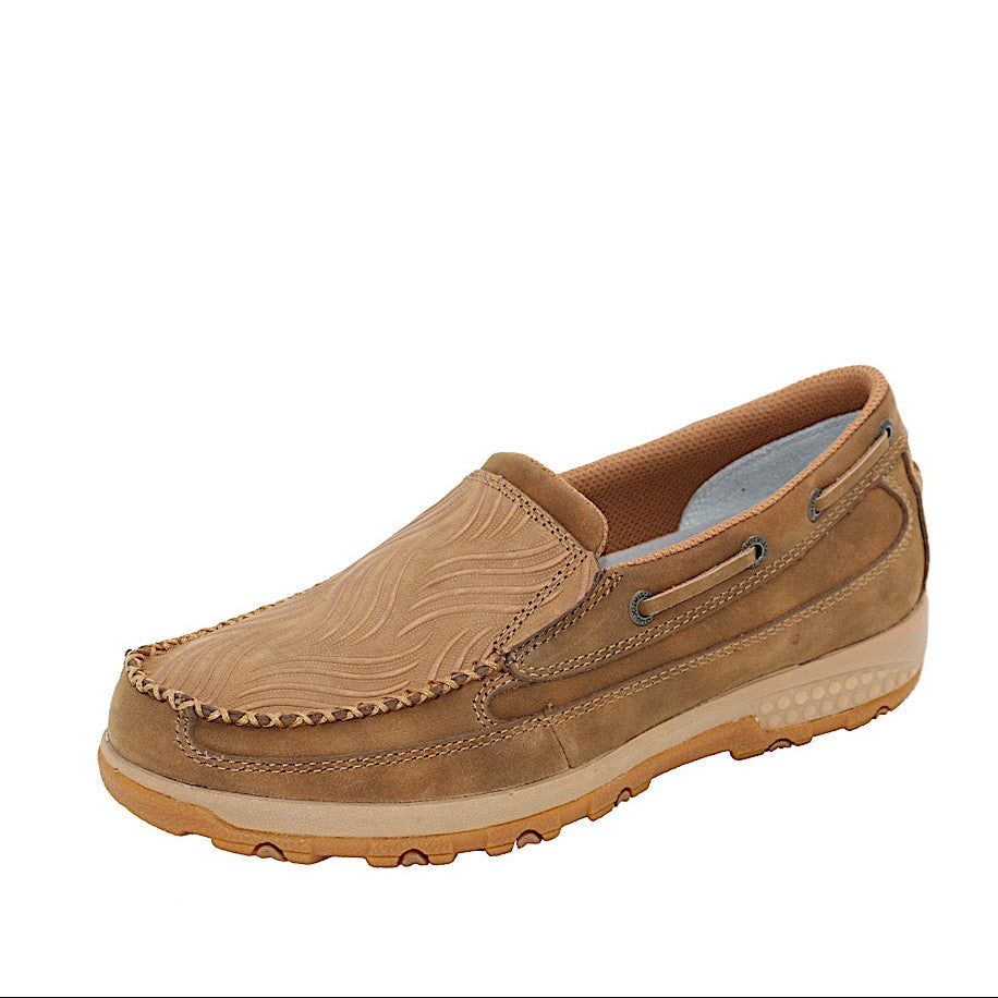 Twisted X Women’s Wave Cellstretch Slipon - Brown/Bronze