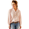 Ariat Women's Romantic Shirt Icy Pink