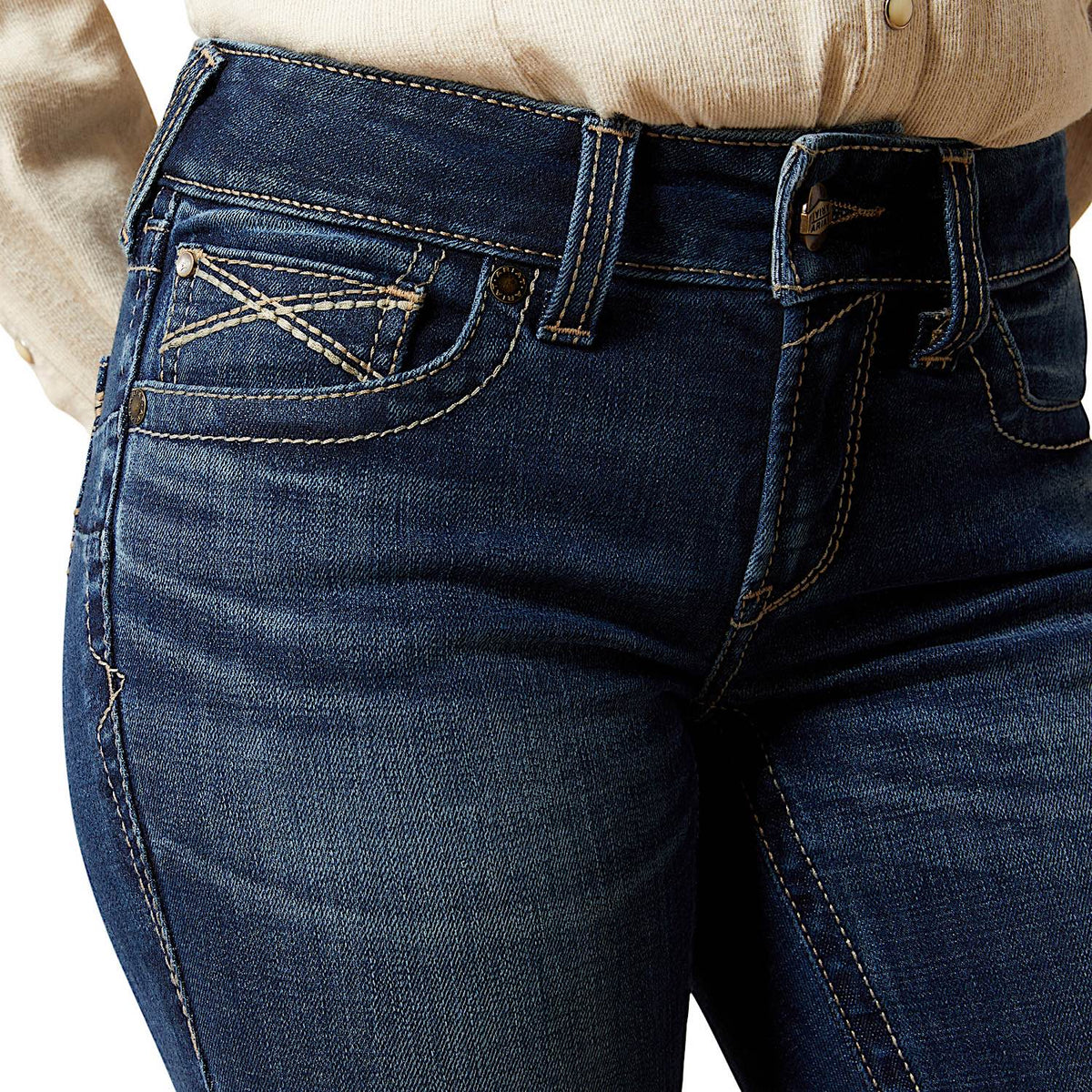 Ariat Womens Perfect Rise Adalynne Boot Cut Jeans - Barryessa