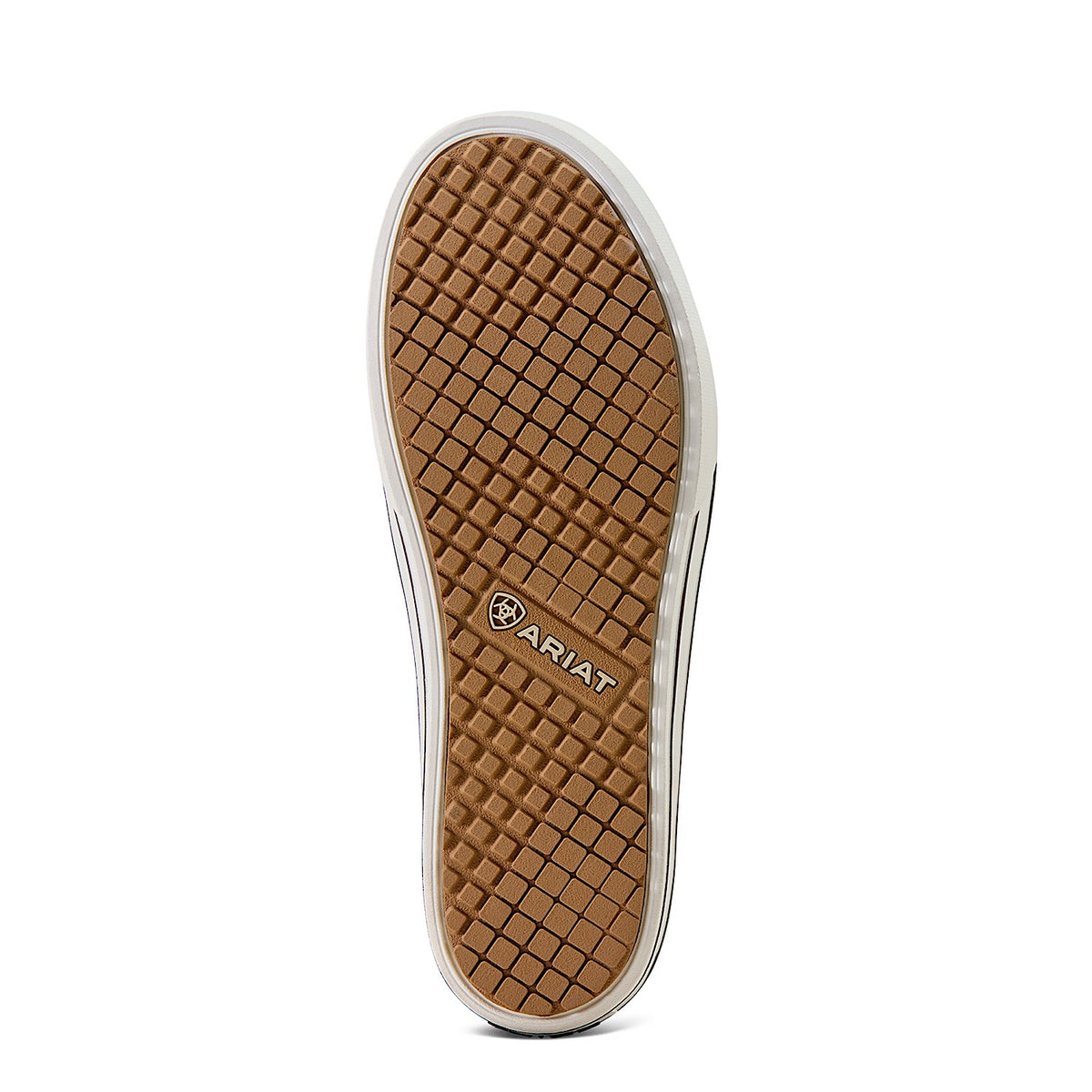 Ariat Womens Skylar Slip on Shoe - Brown Floral Emboss