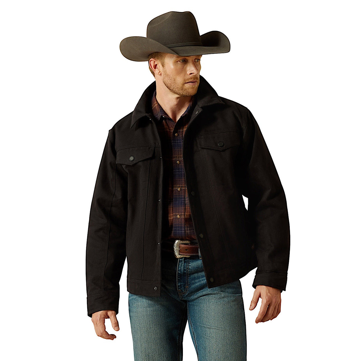 Ariat Men’s Canvas Rancher Jacket - Black