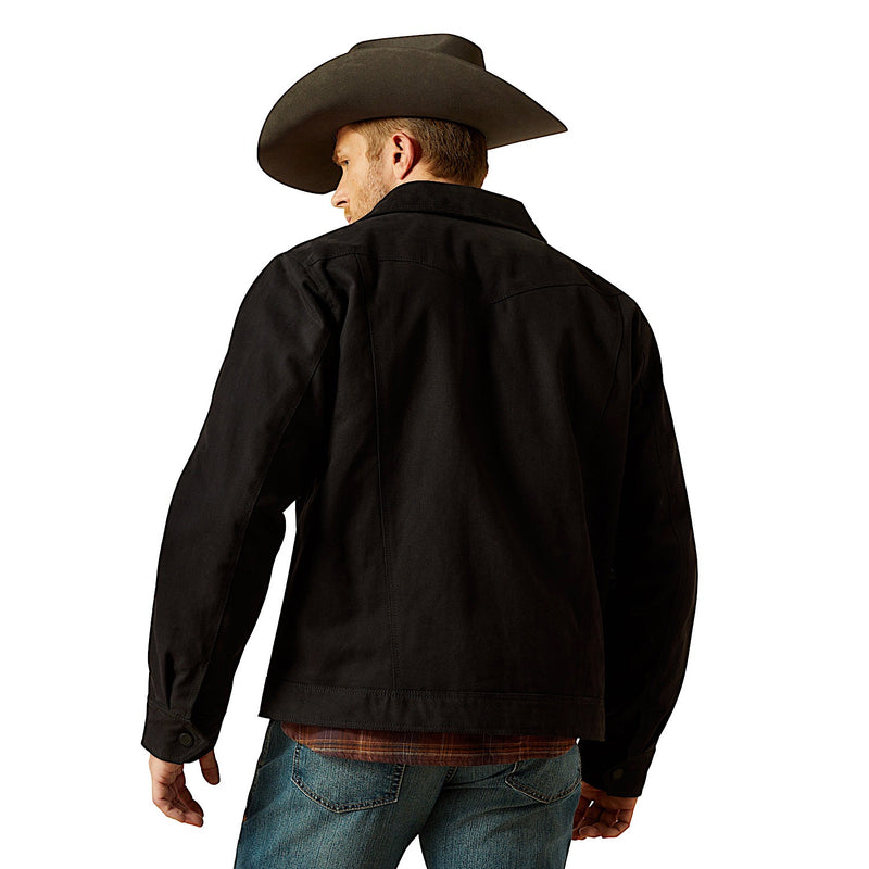 Ariat Men’s Canvas Rancher Jacket - Black