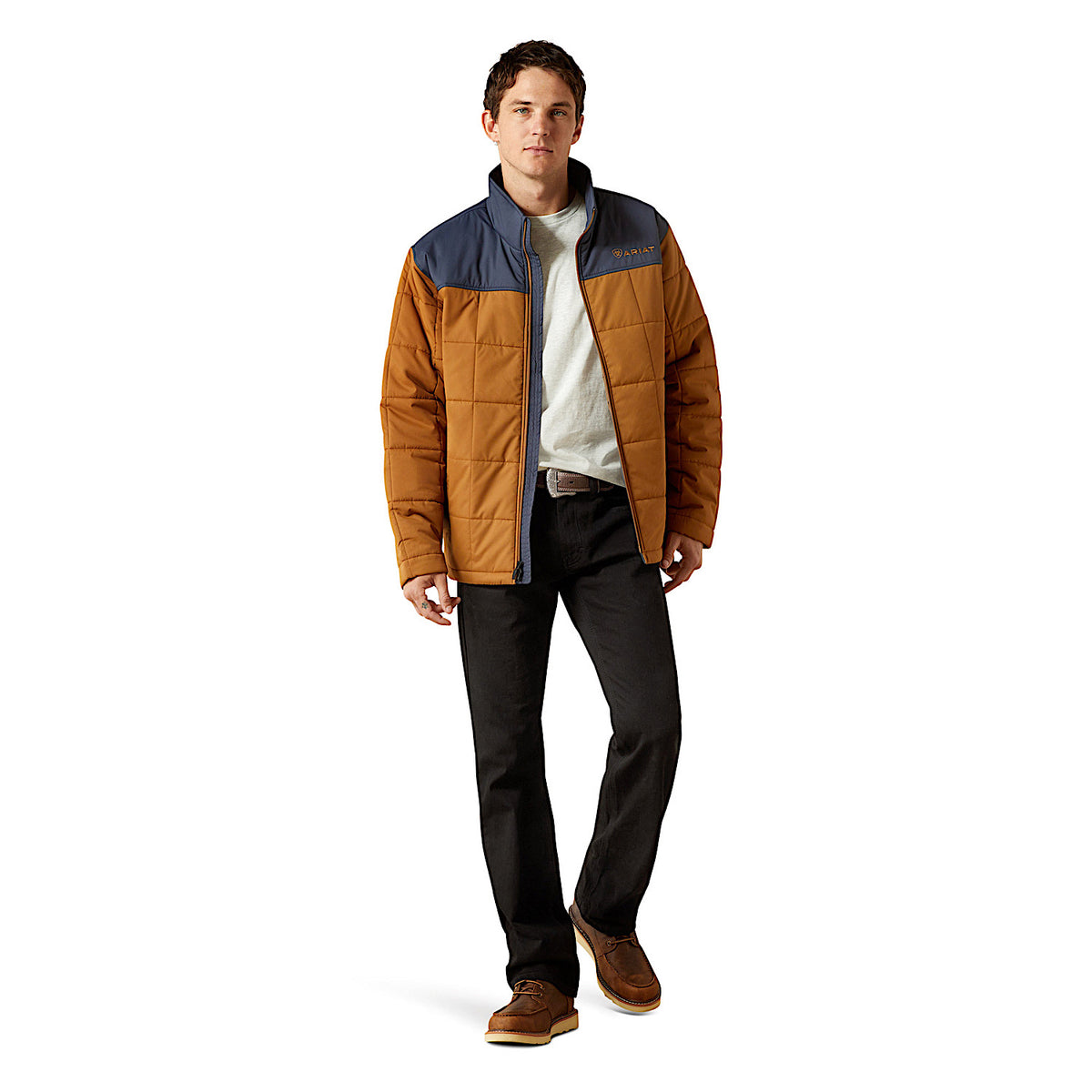 Ariat Men’s Cruis Insulated Jacket - Blue Nights/Almond