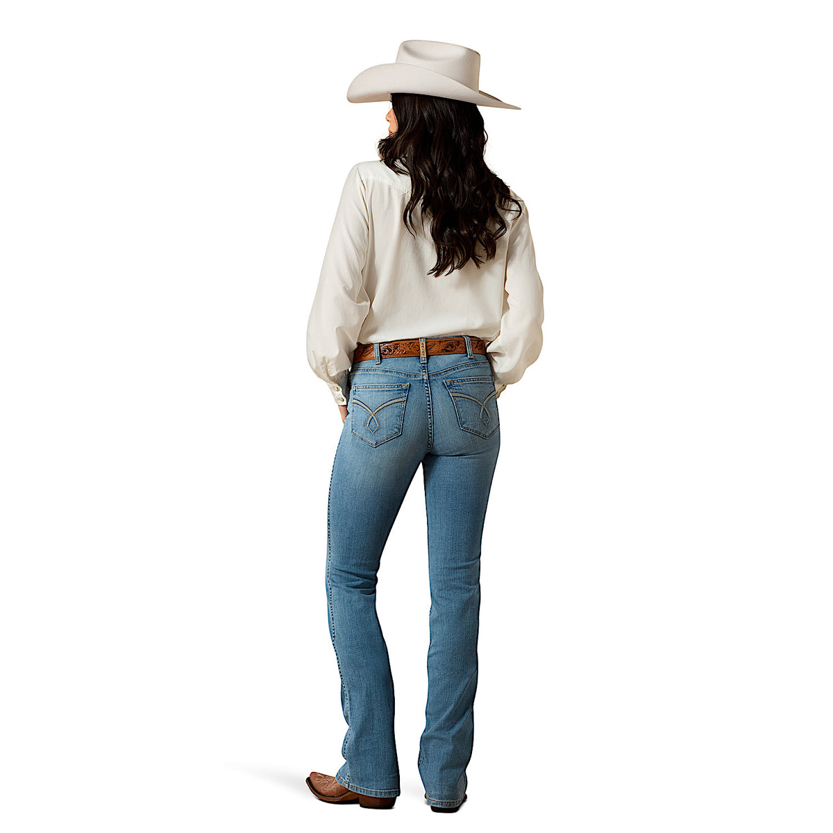 Ariat Women's Lorena High Rise Boot Cut Jeans - Tennessee