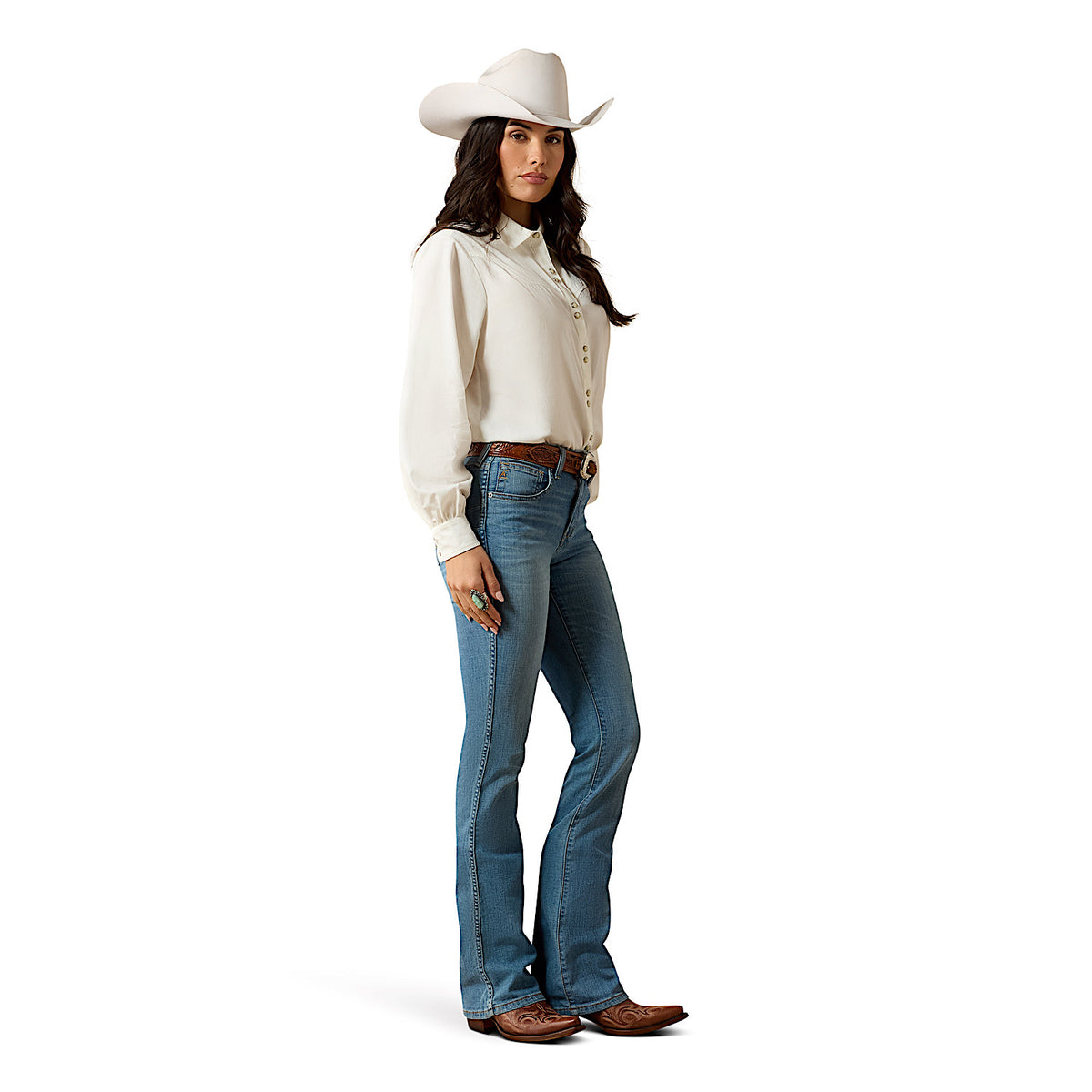 Ariat Women's Lorena High Rise Boot Cut Jeans - Tennessee