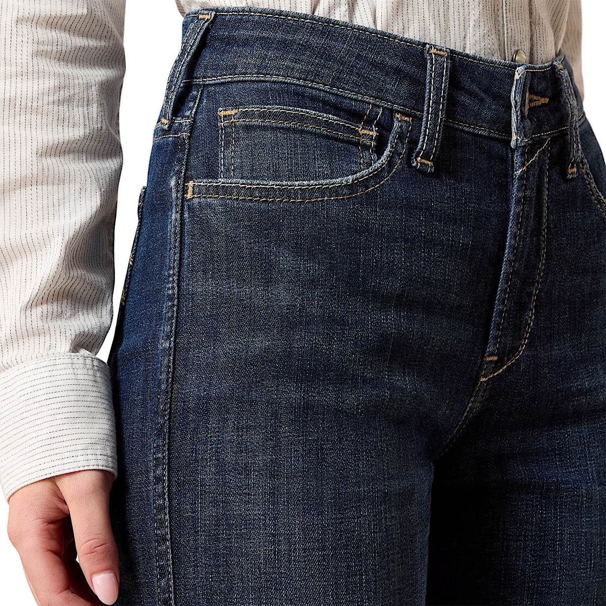 Ariat Women's Vivienne High Rise Slim Trouser Jeans - Plumas