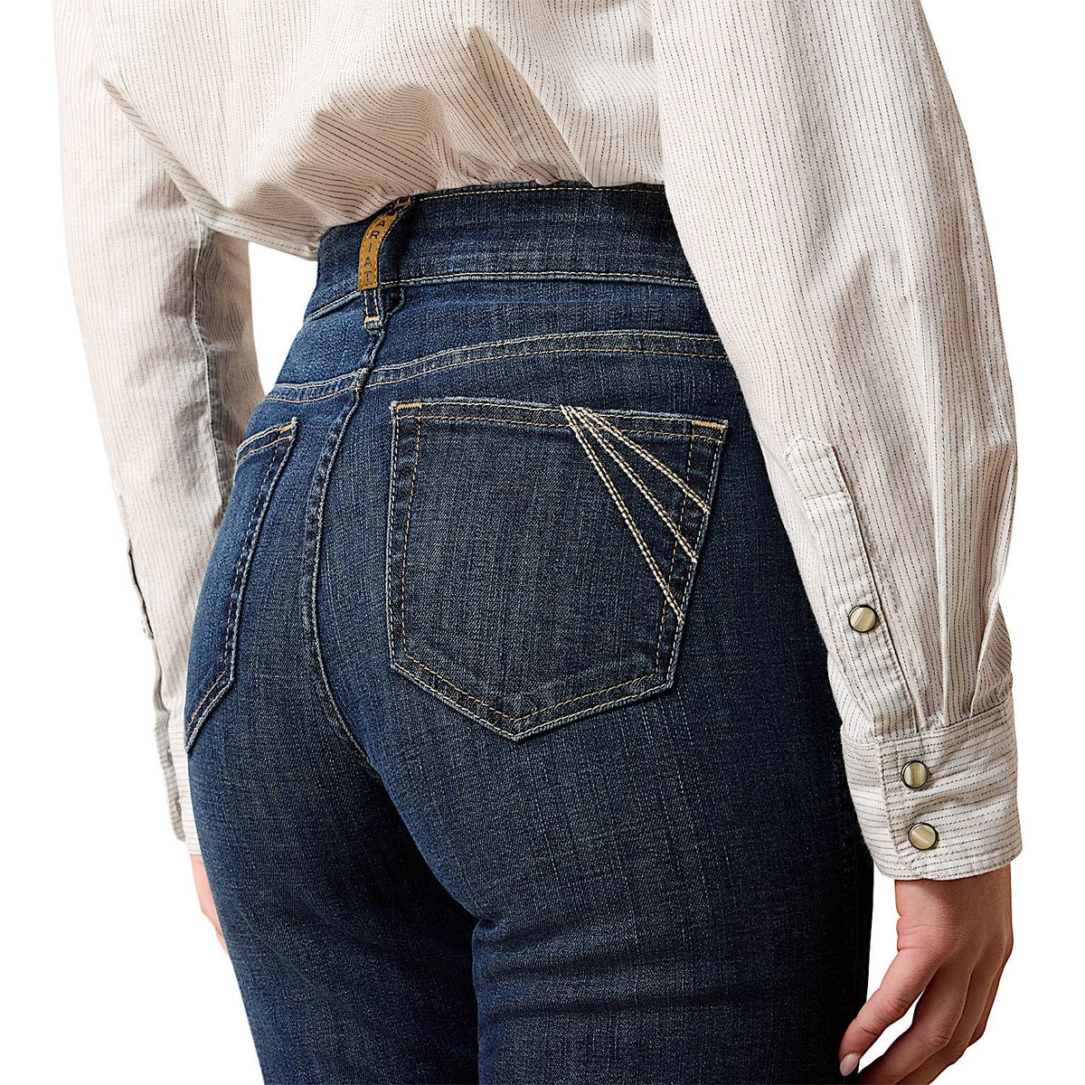 Ariat Women's Vivienne High Rise Slim Trouser Jeans - Plumas