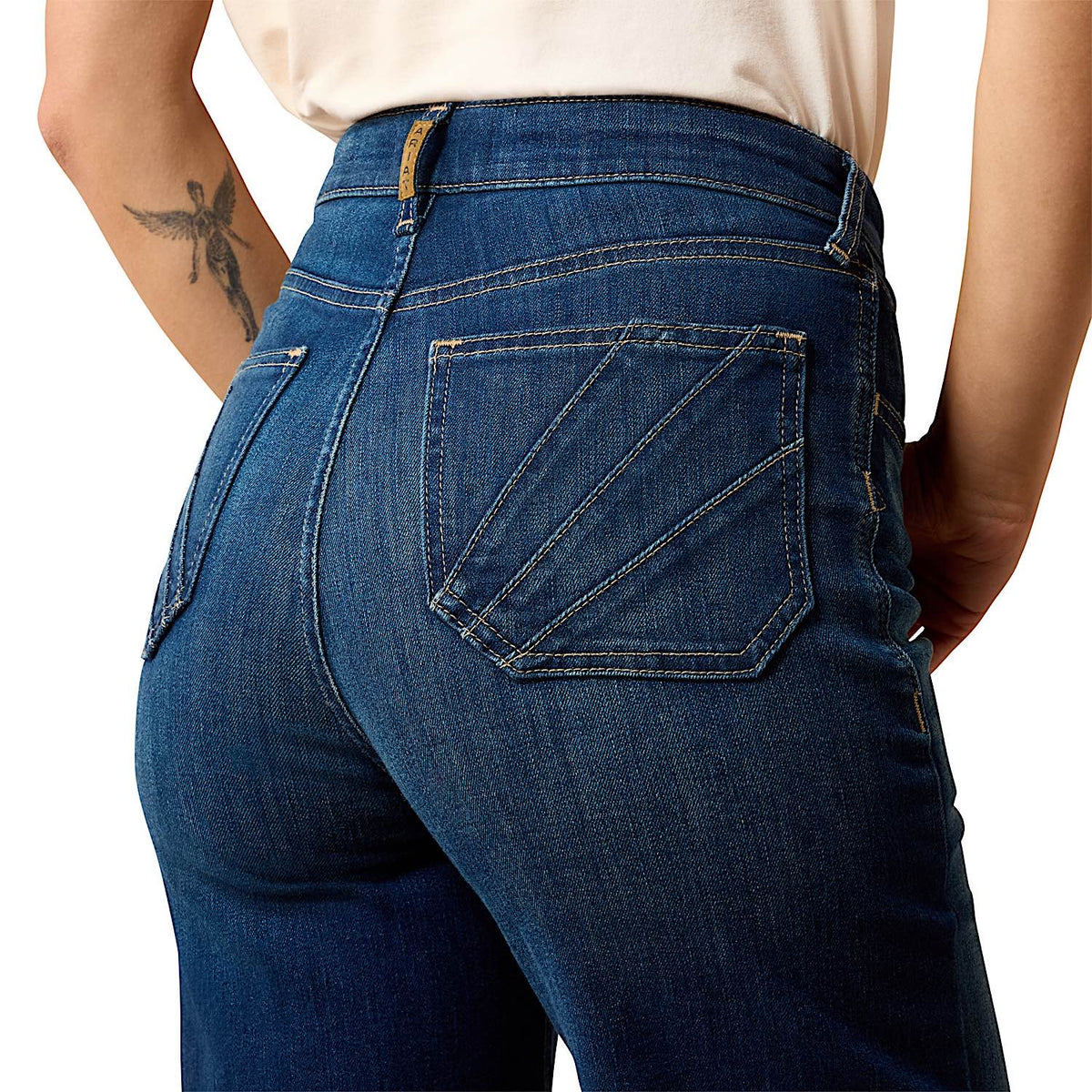 Ariat Women's Penelope Ultra High Rise Wide Leg Jeans - Lakewood