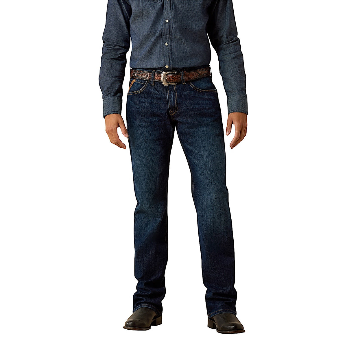 Ariat Men's M4 Darian Relaxed Boot Cut Jeans - Sullivan