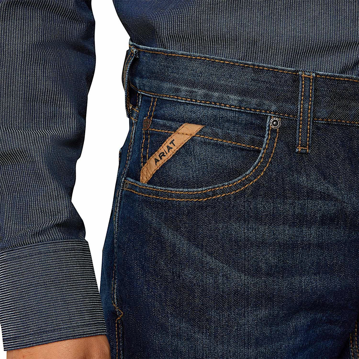 Ariat Men's M4 Darian Relaxed Boot Cut Jeans - Sullivan