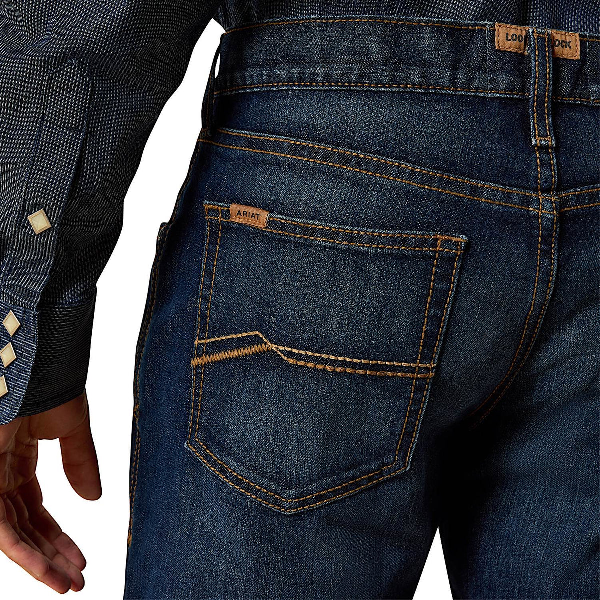 Ariat Men's M4 Darian Relaxed Boot Cut Jeans - Sullivan