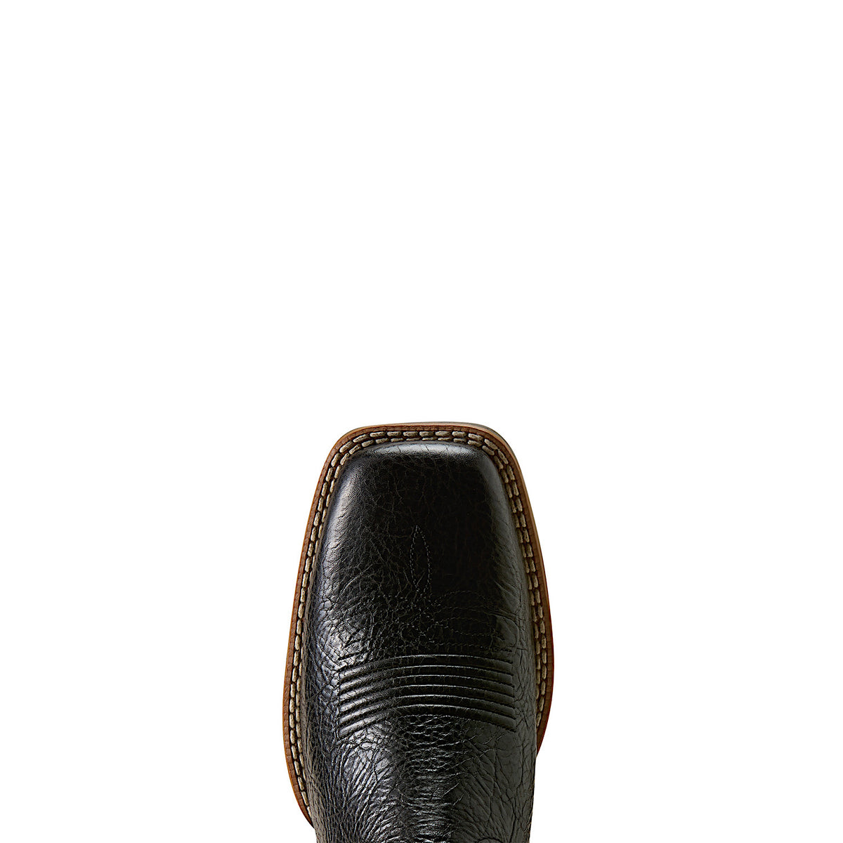 Ariat Women's Canyon Point Wide Square Toe Western Boot - True Black/Metallic Charcoal
