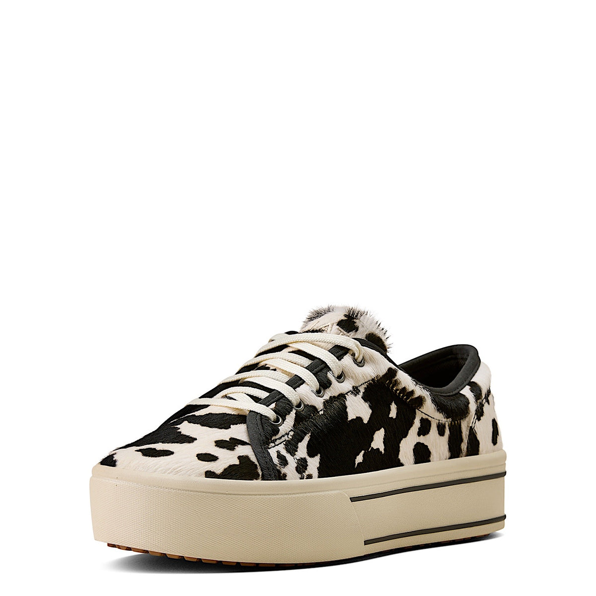 Ariat Women's Skylar Shoe - Black and White Hair On