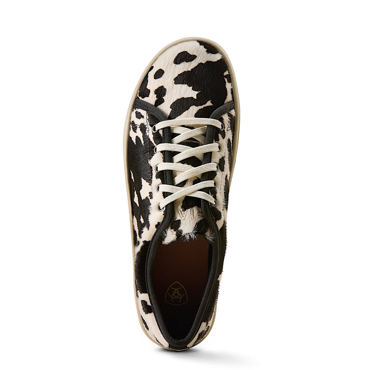 Ariat Women's Skylar Shoe - Black and White Hair On