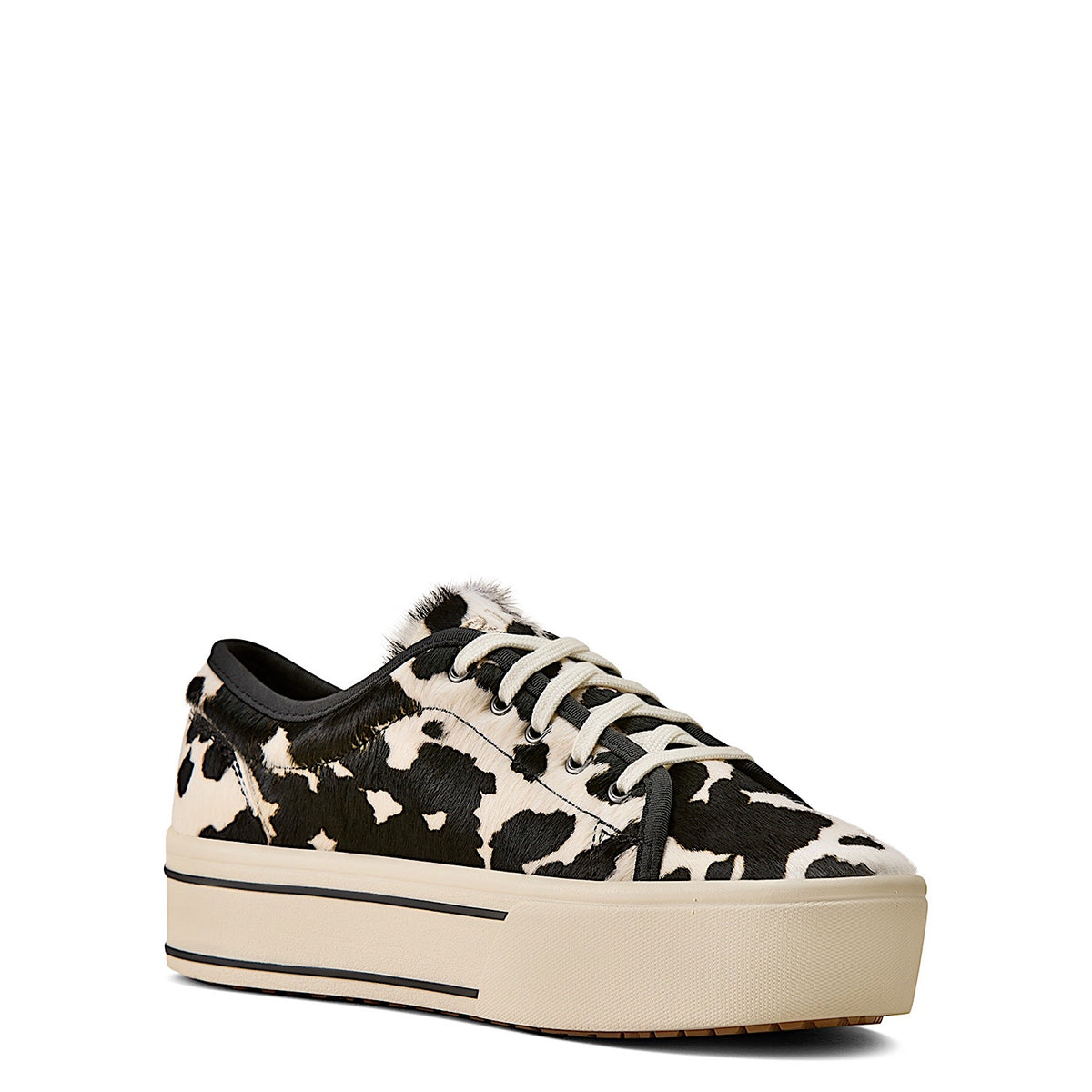 Ariat Women's Skylar Shoe - Black and White Hair On