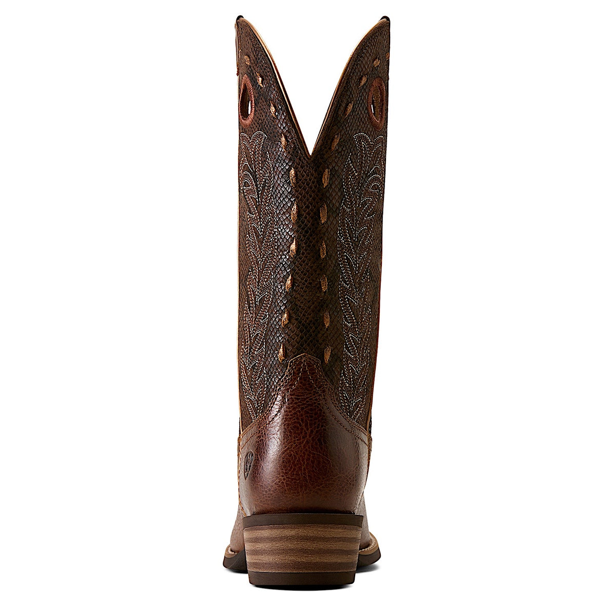 Ariat Women's Lucera Narrow Cutter Western Boot - Deepest Tan/Chocolate Snake Print