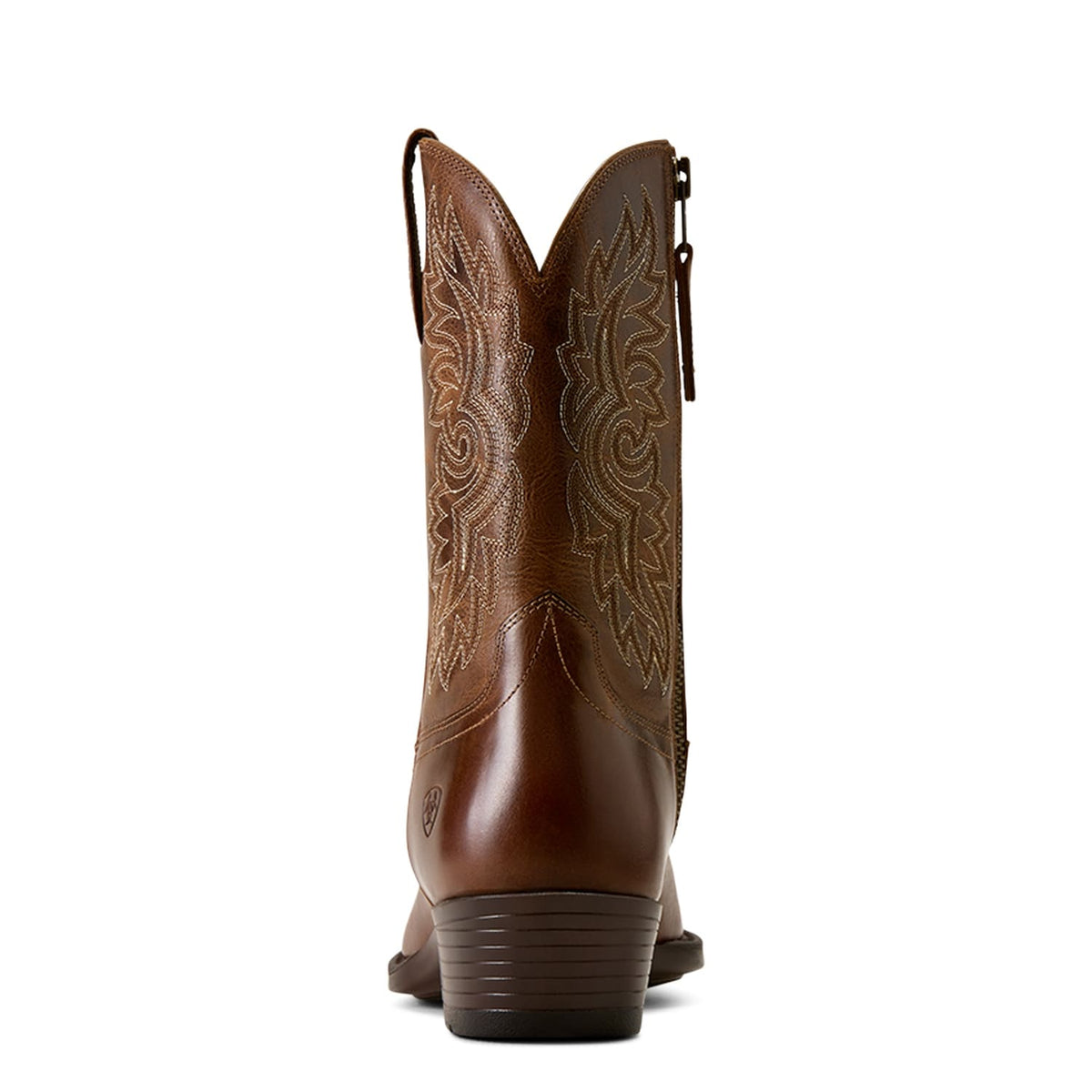 Ariat Men's Sumter R Toe Western Boot - Dark Tan