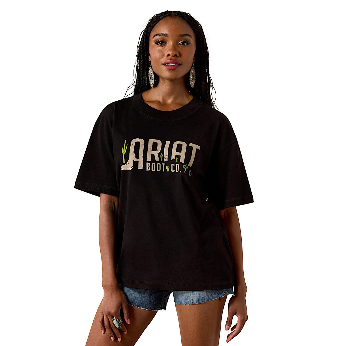 Ariat Women's Boot Logo Tee - Black