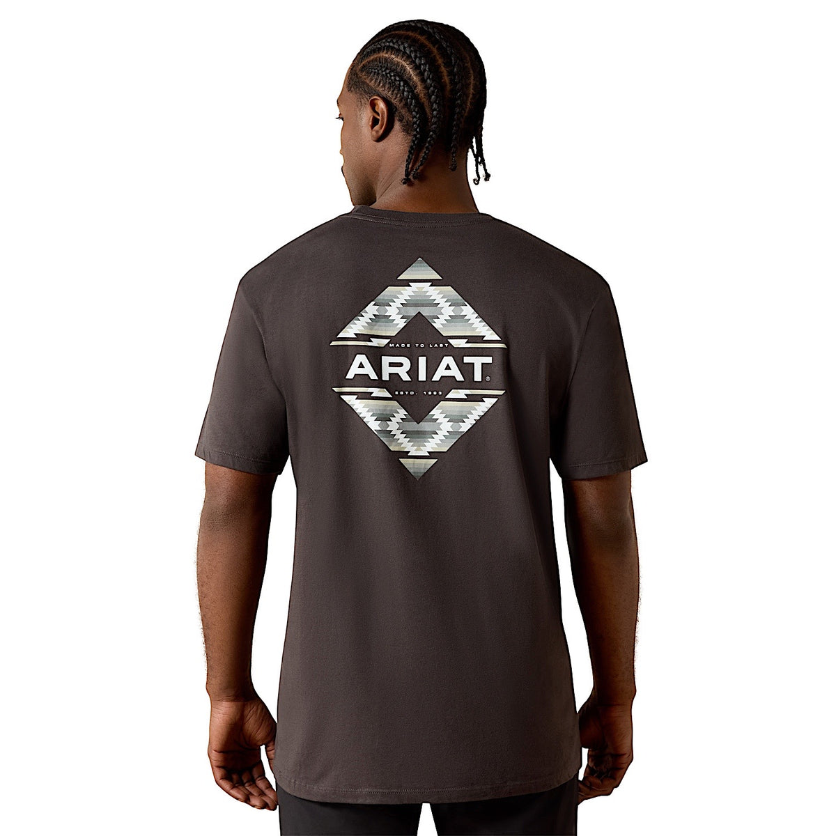 Ariat Men's Diamond Canyon Classic Fit T-Shirt - Vintage Black