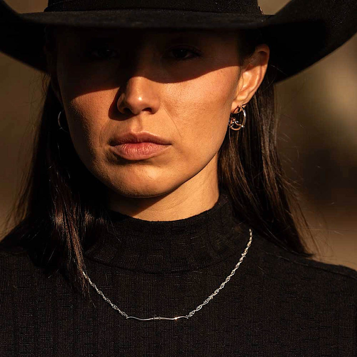 Montana Silversmiths Silhouette Longhorn Earrings