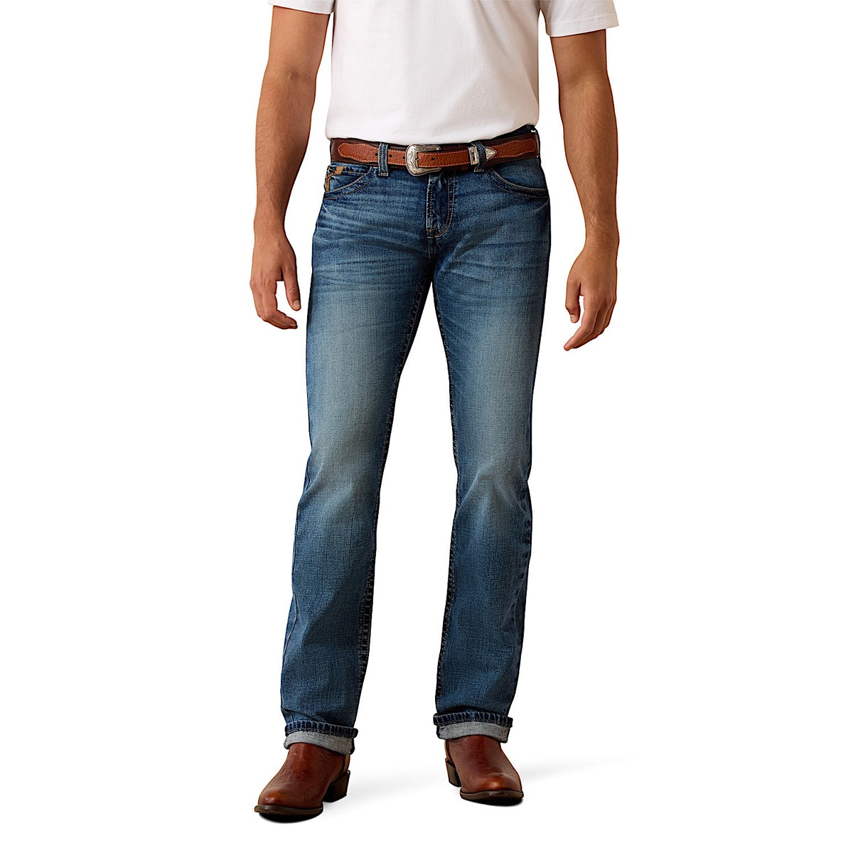 Ariat Men's Slim Axel M7 Straight Leg Jean - Livermore