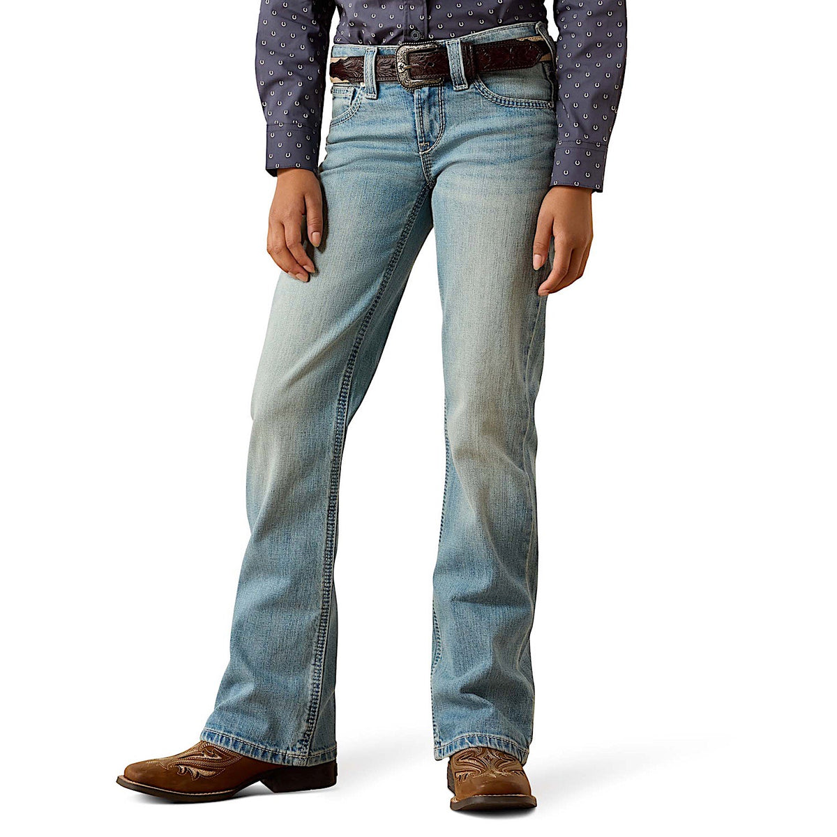Ariat Girl's Maeve Boot Cut Jeans - Colorado