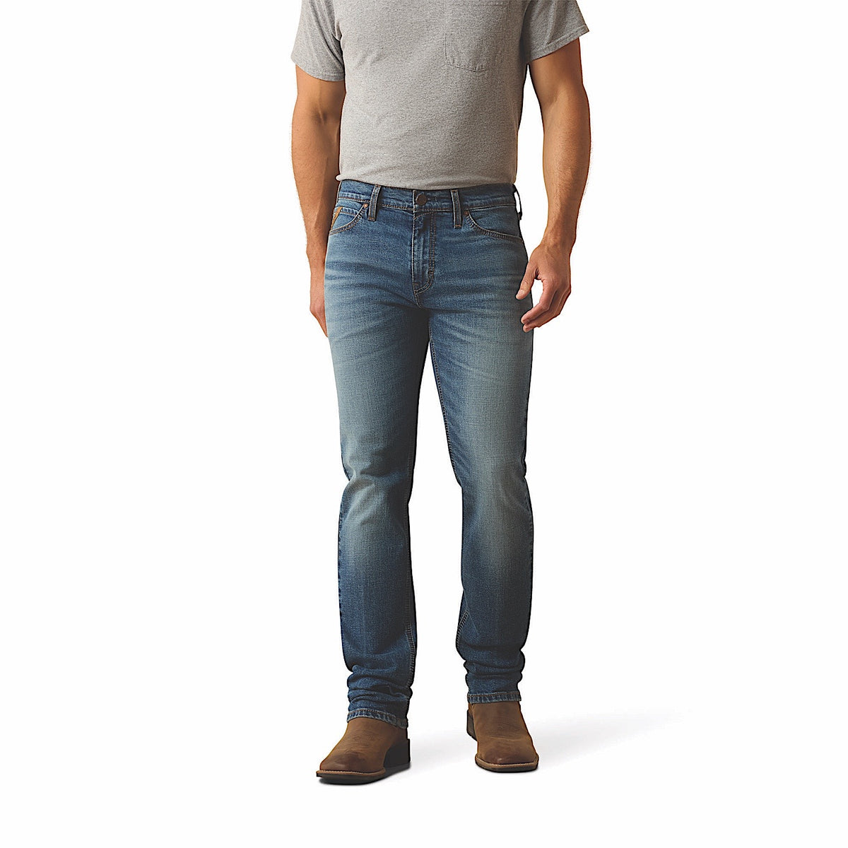 Ariat Men's Crosby M8 Modern Slim Straight Leg Jean - Zane