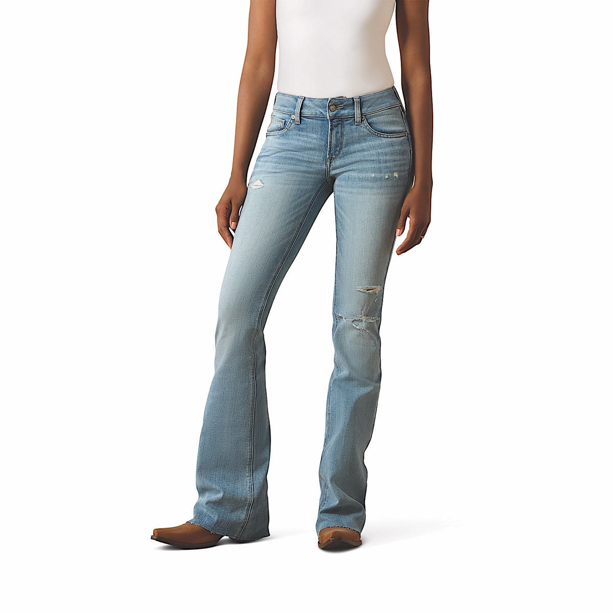 Ariat Women's Tammy Perfect Rise Flare Jean - Connecticut