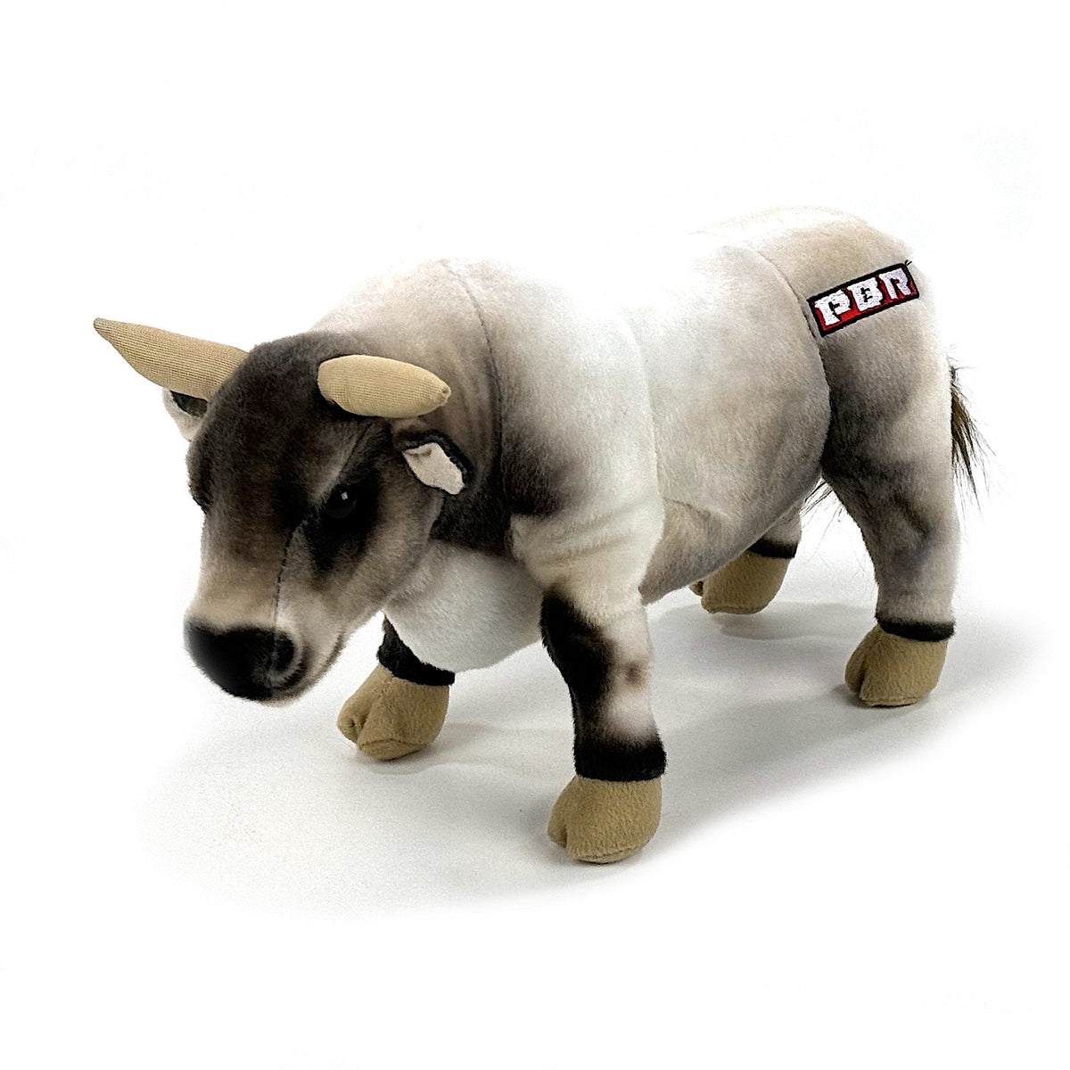 Big Country Toys 14’’ PBR Plush Bull - Grey