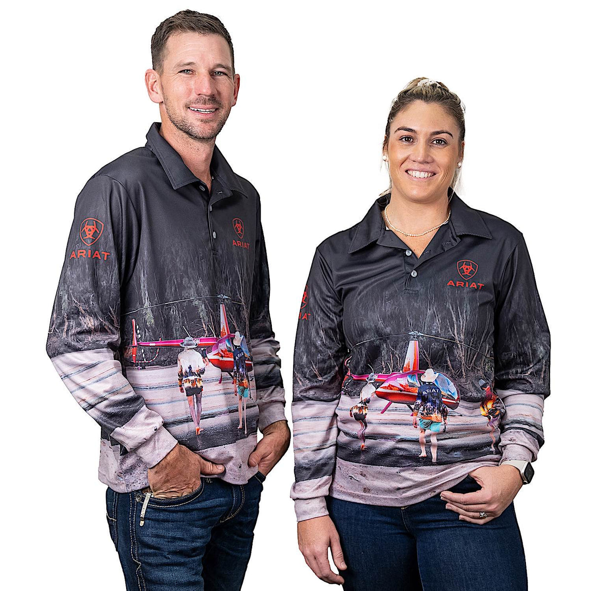 Ariat Adult Fishing Shirt - Helifishing