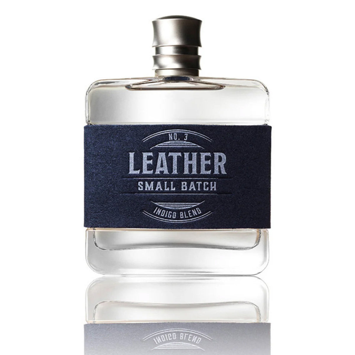 Tru Western Men's Leather Vintage Label #3 Indigo Blend Cologne