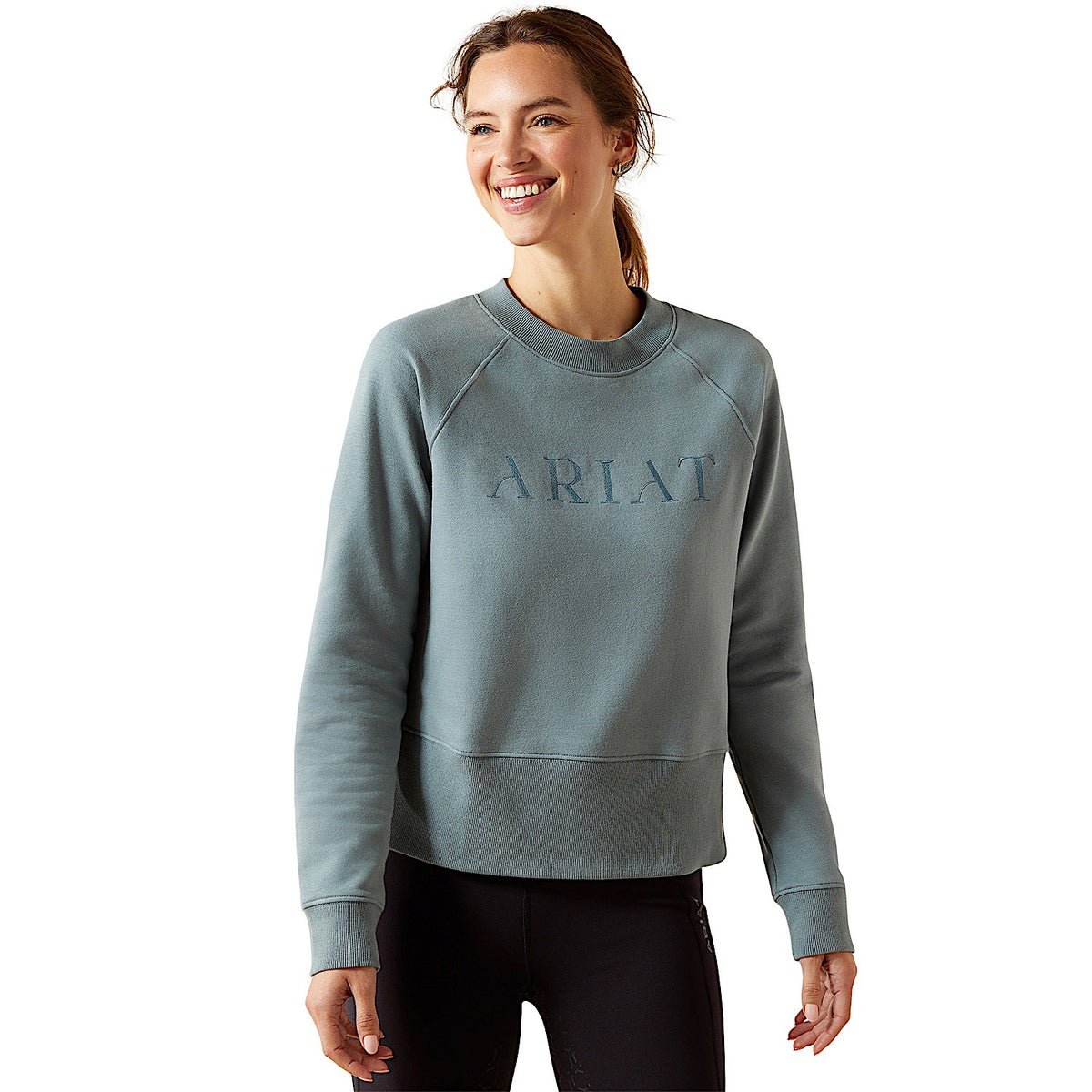 Ariat Women’s Martine Sweatshirt - Steel Sage