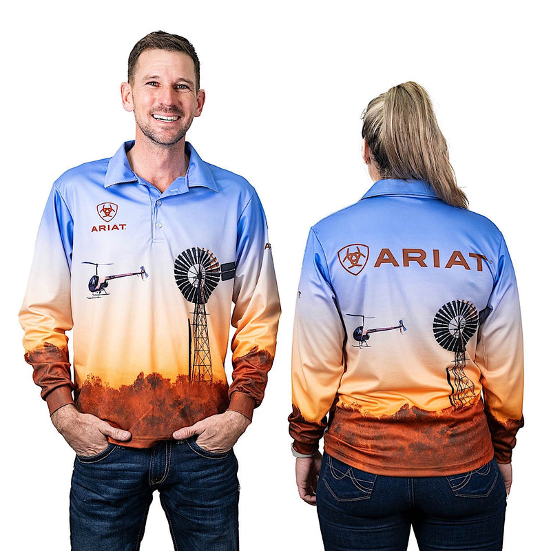 Ariat Adult Fishing Shirt - Windmill