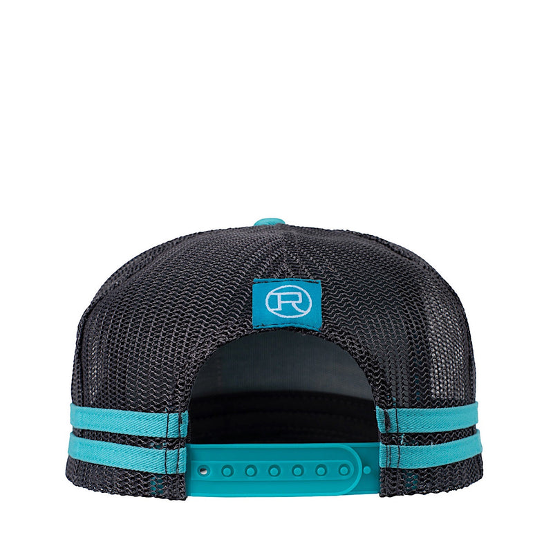 Roper Cattle Tag Trucker Cap - Teal