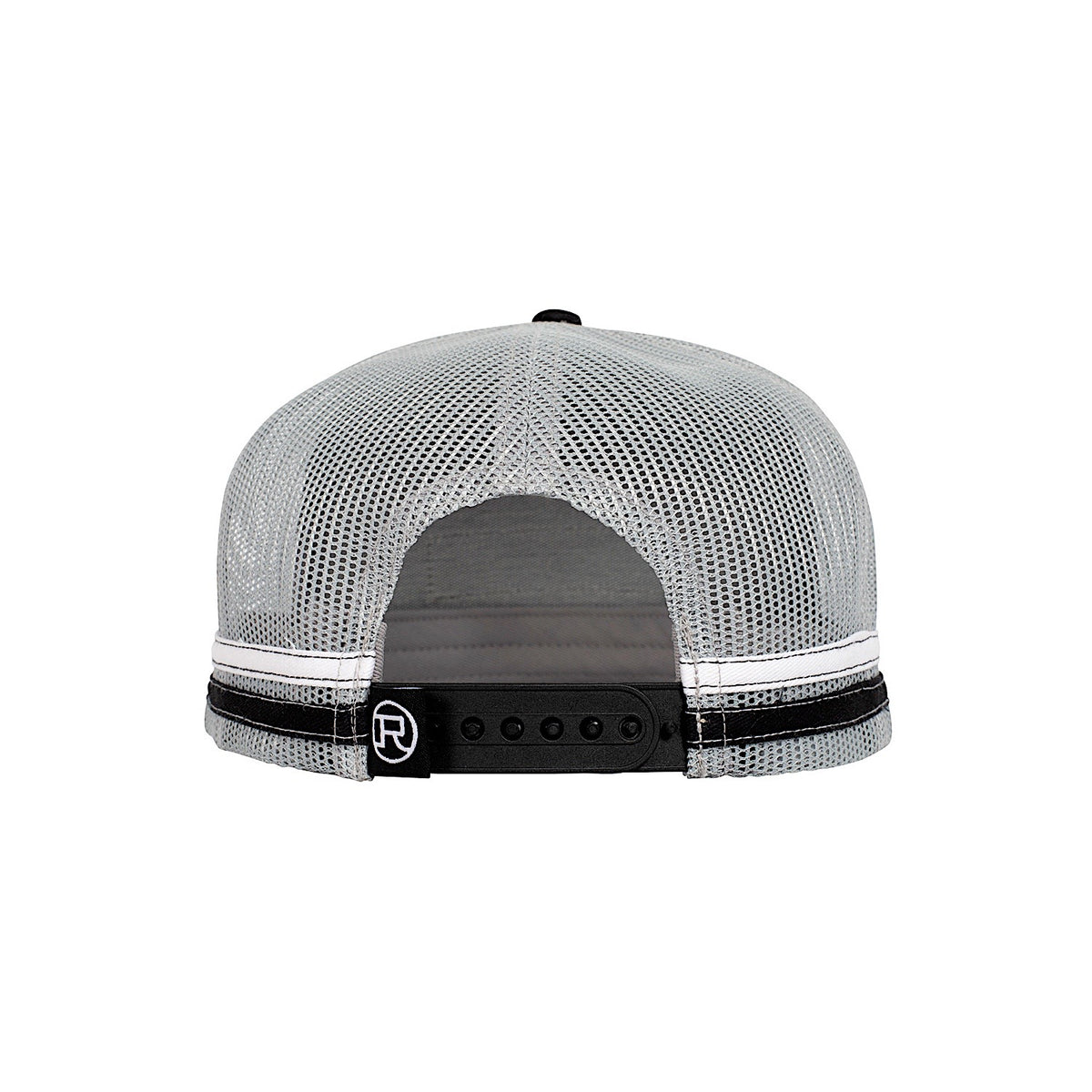 Roper Leather Logo Truckers Cap - Black