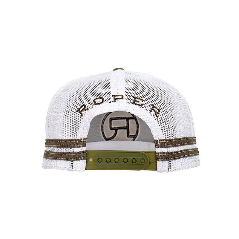 Roper Truckers Cap - Khaki
