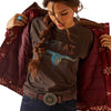 Ariat Womens Western Stable Jacket Alamo Print