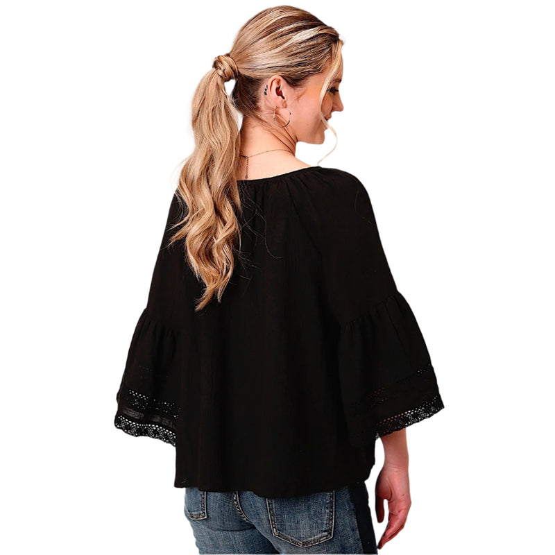 Roper Women’s Five Star Collection Blouse - Black
