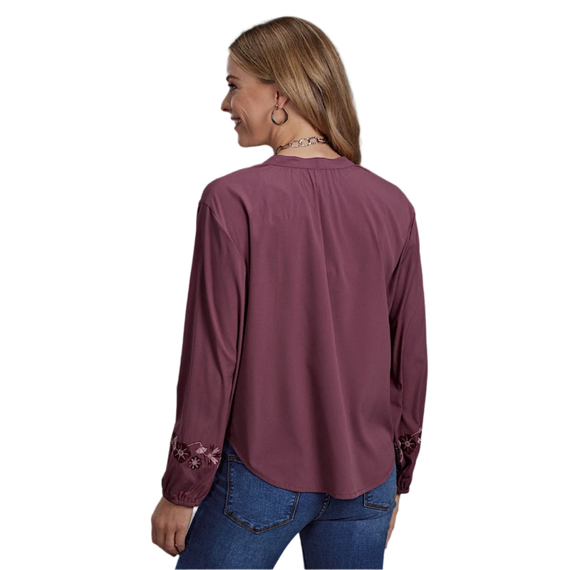 Roper Women’s Five Star Collection Blouse - Mauve